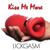 Kiss Me More Kissing, Sucking, & Vibrating Clitoral Stimulator